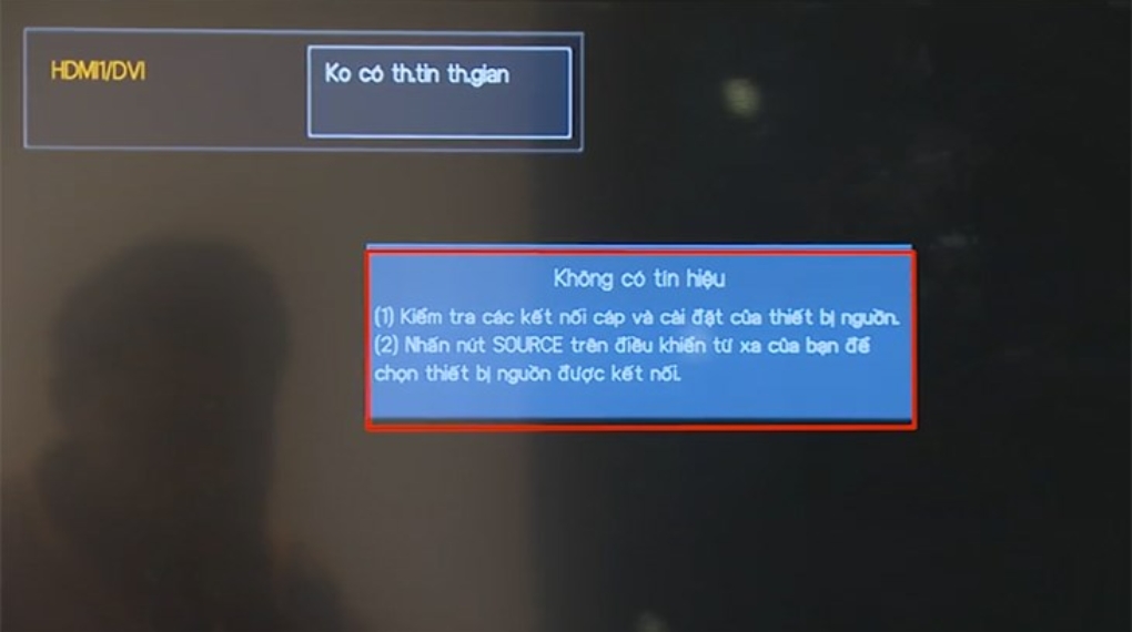 Lỗi kết nối Wi-Fi trên tivi Sony