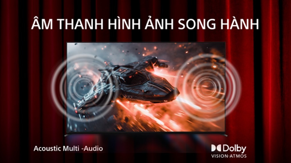 Chất lượng âm thanh đỉnh cao của tivi sony